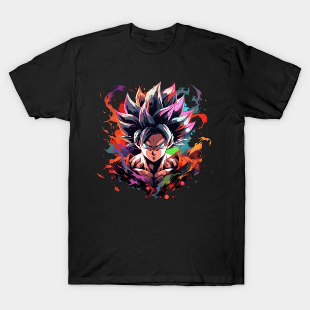 goku ultra instict T-Shirt by skatermoment